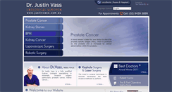 Desktop Screenshot of justinvass.com.au